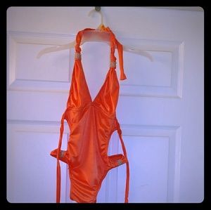 Exotic dancewear one piece